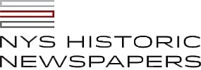 NYS historic newspapers logo
