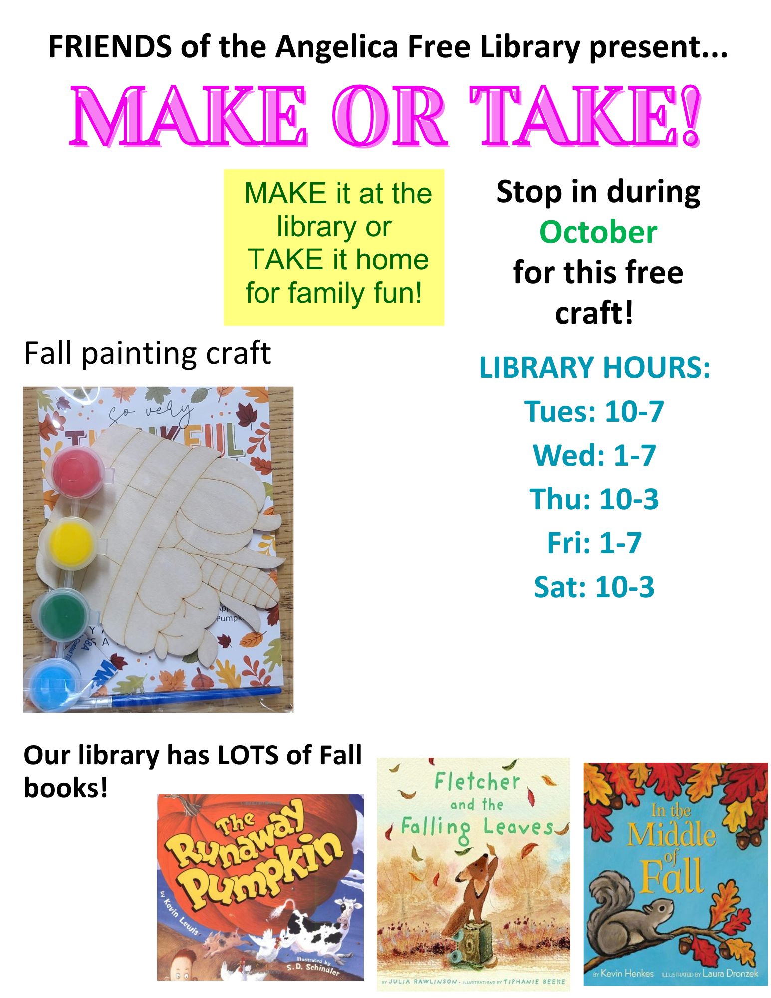 Make & Take Craft