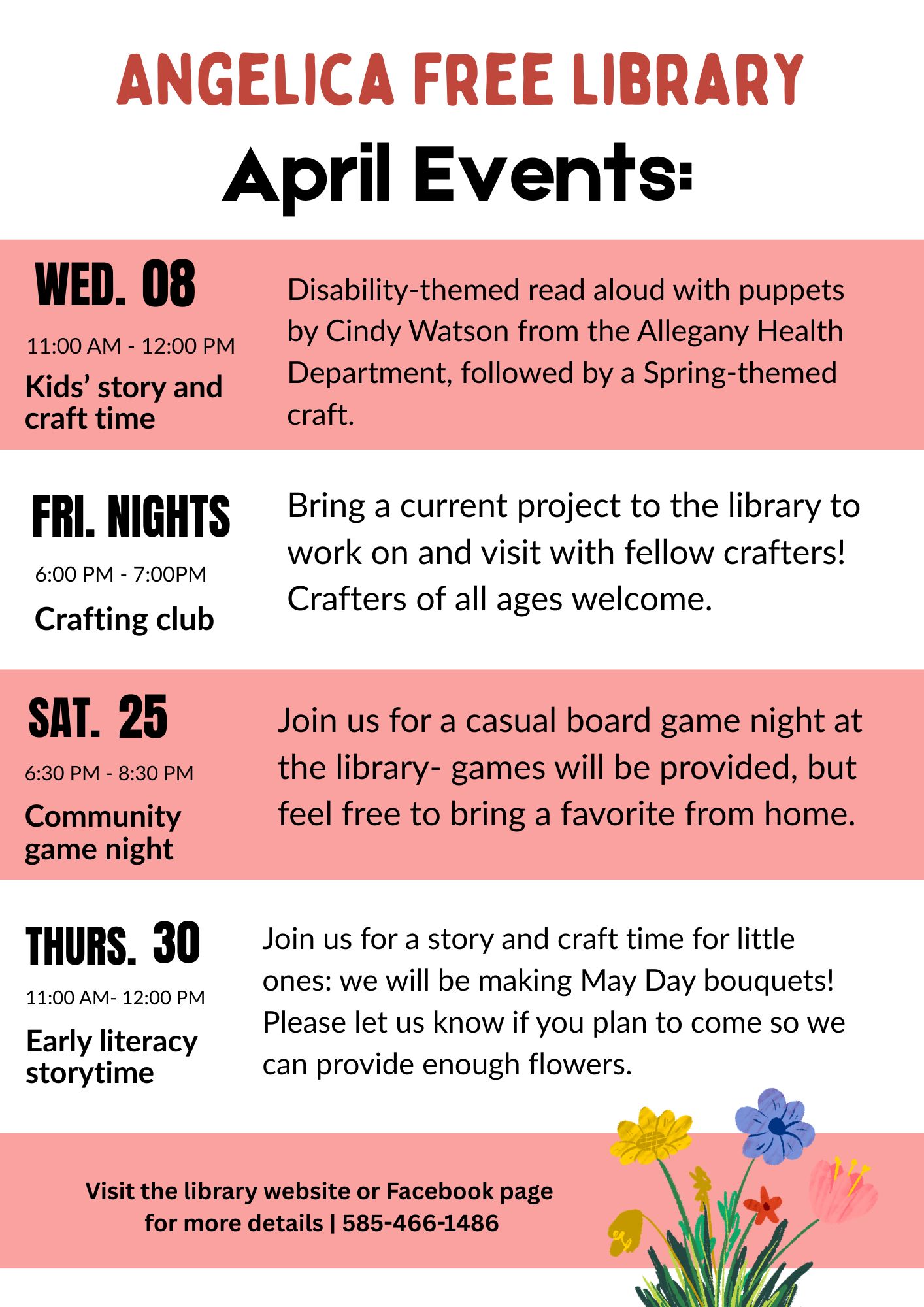 April Events