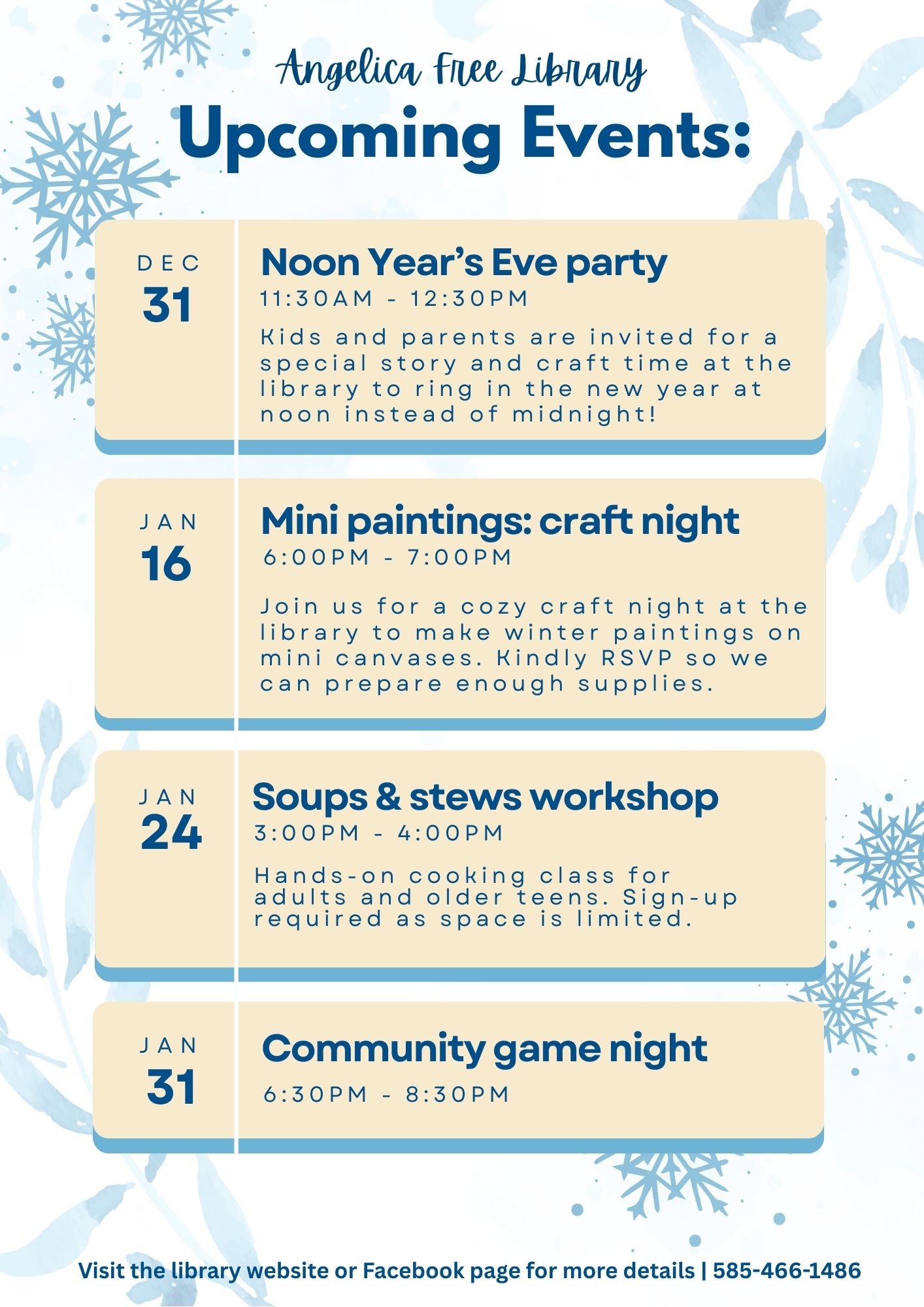 January Events